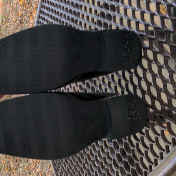 EUC CALDEN K5655 Black Leather 3.2" Taller Elevator Shoes Mens Size 11 - Picture 7 of 10